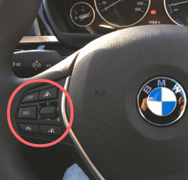 BMWのアクティブクルーズコントロールを評価